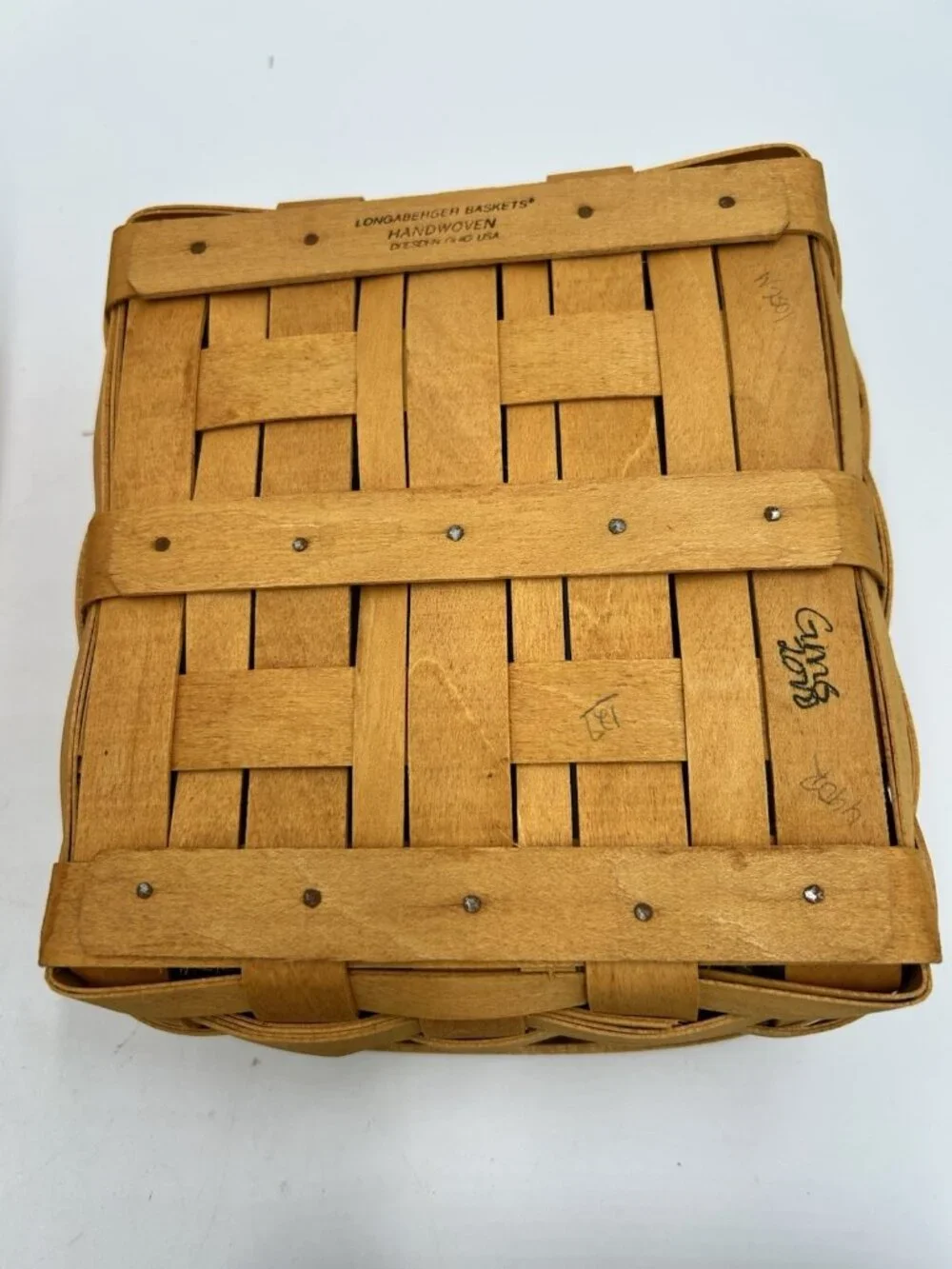 Longaberger Foundry Wrought Iron Little Bin Organizer #78085 Baskets and Covers